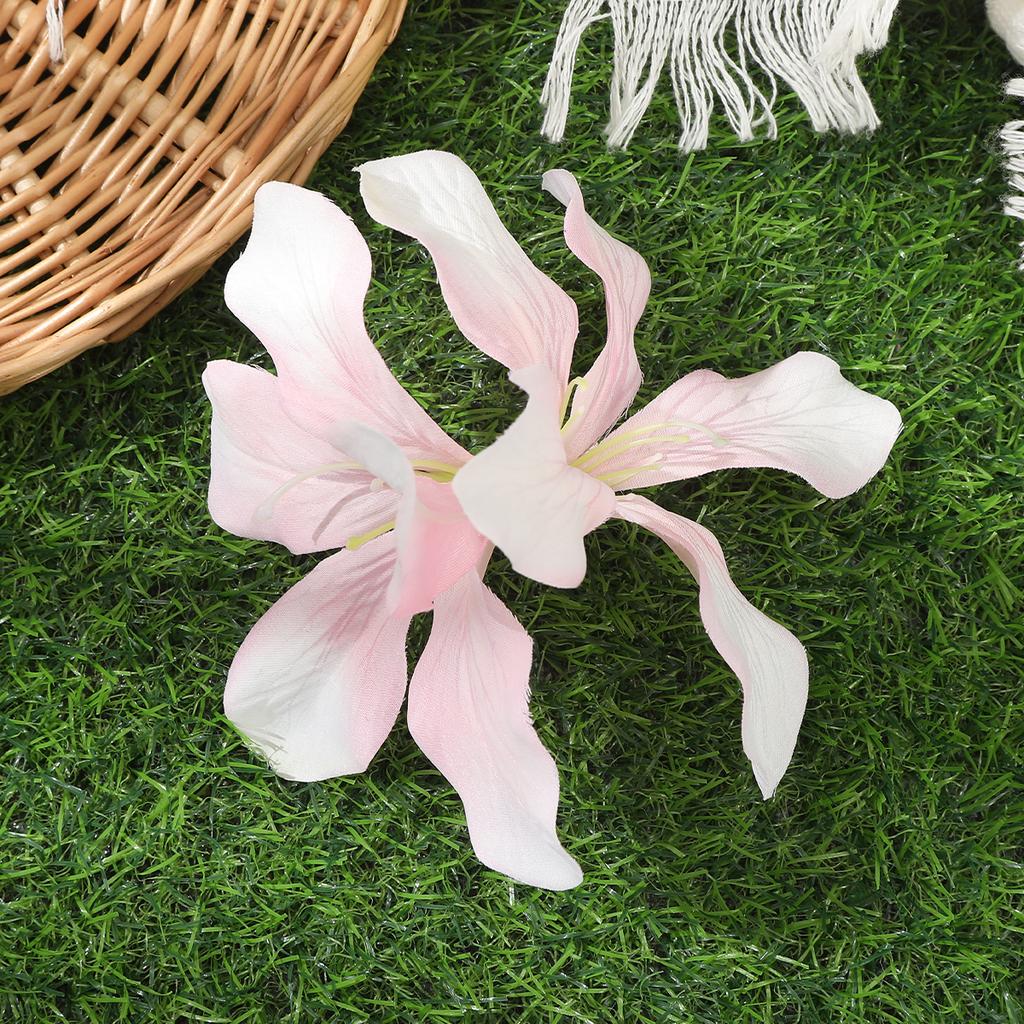 AWAYTR Beauty Rose Duckbill Hairpin Artificial Floral Hair Clips Valentine Headwear Girl Hair Accessories Festival Gift