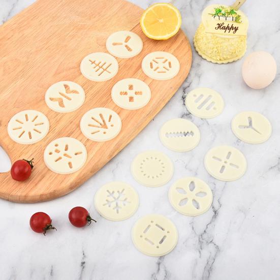 Cookie Press with 16 Discs 6 Decorating Tips Home DIY Cookie Maker Machine Cake Icing Tools Kit Kitchen Baking Supplies