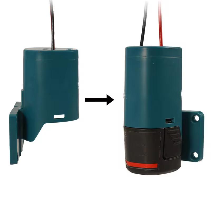 Power Wheels Adapter for Bosch 10.8V 12V Li-ion Battery DIY Power Connector Power Tool Battery Converter with 14AWG Wires