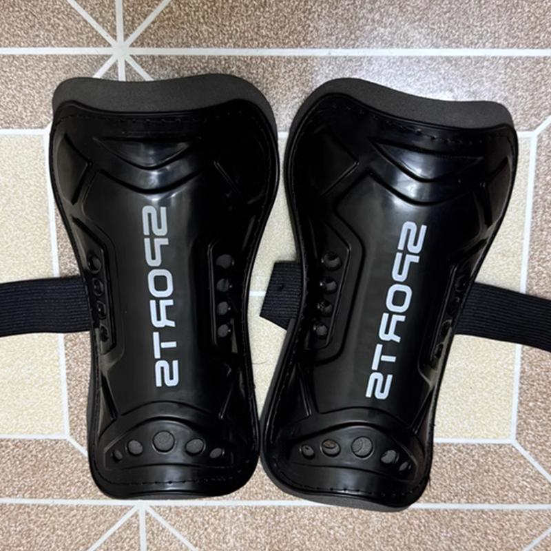 Lightweight Breathable Soccer Shin Guards with EVA-Plastic Protection and Custom Logo