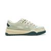 Li Ning Classic Versatile Fashion Thick Sole Comfortable Rebound Non-Slip Wear-Resistant Breathable Low-Top Skate Shoes Women sneaker Green AGCW166-1