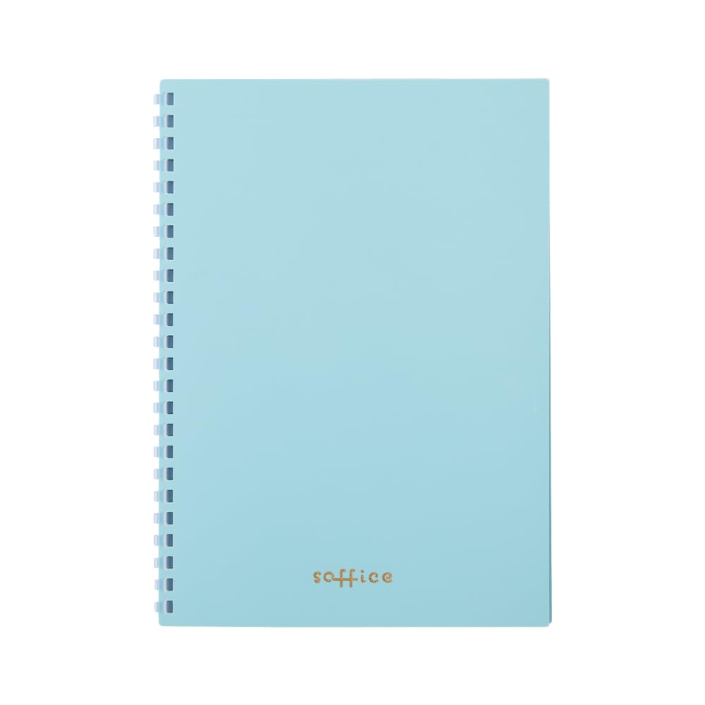 LIHIT LAB Sophie Notebook A5S 30 sheets of 10 notebooks 24-hole, paper, Blue, N3103-8_10 синий