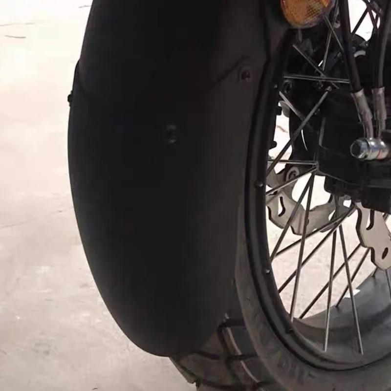 For Colove KY400X KY500X KY 500X KY 400X ABS Plastic Motorcycle Front Mudguard Fender Extender Extension