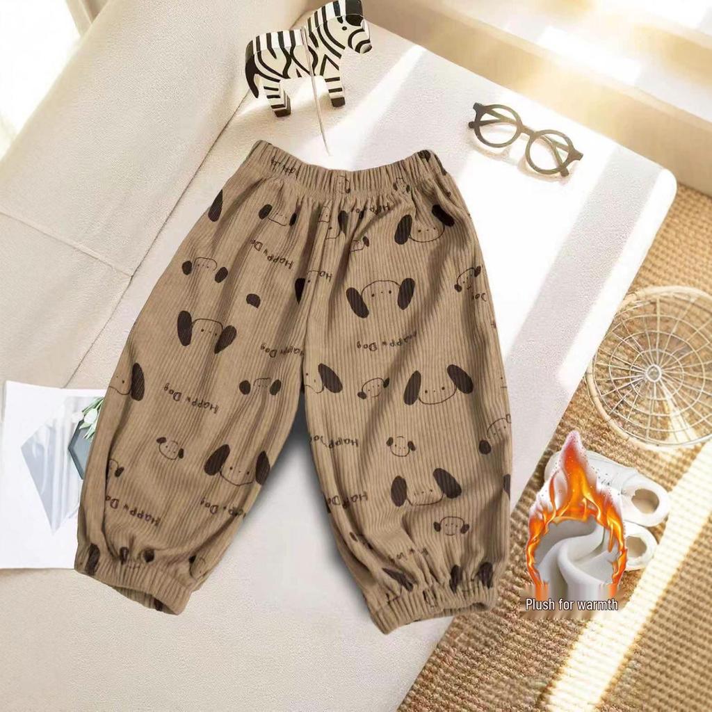 Children's Fleece-Lined Winter Pants: Boys' and Girls' Warm Sweatpants for Cold Weather