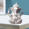 Unique Sandstone Ganeshas Elephant Statue for Personalizeds Home and Office Display