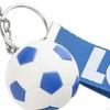 Creative Soccer Keychain Alloy Sport Key Chains for Men Women Boys Girls Wallet Backpack Bag Charms