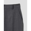 8seconds Wool Blend Long Straight Slacks Ash