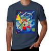 Kandinsky Blue Painting Tshirt Plus Size Lightweight Top