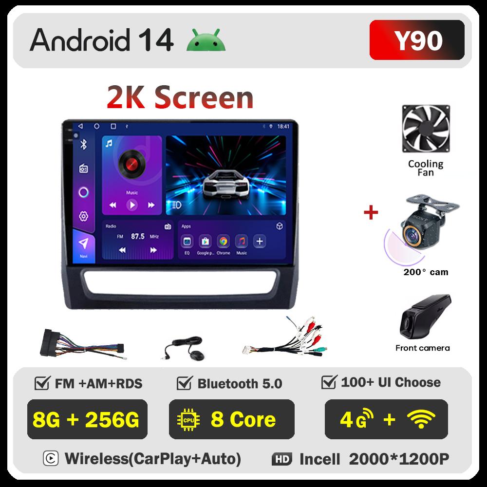 Android 14 For Mitsubishi ASX 2020 Car Multimedia Video Player Stereo Head Unit Autoradio Touch Screen GPS Navigation 5G Wifi