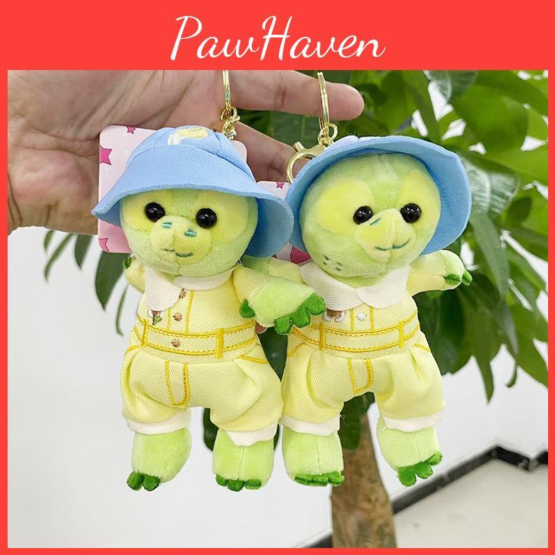 Adorable Plush Turtle Keychain Cute Stuffed Animal Pendant For Bags And Backpacks