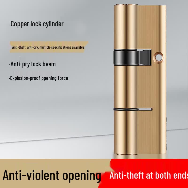 Chuke Universal Copper Anti-theft Door Lock Cylinder