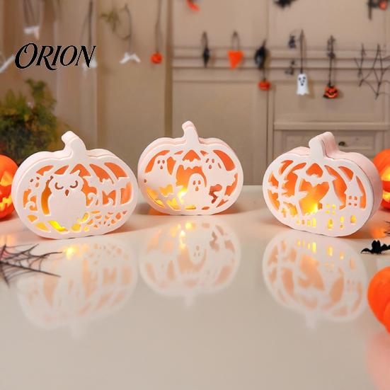 Resin Casting Molds 1 Set Halloween Pumpkin Lampshade Silicone Mold, DIY Hollow Ambient Mold Box Gypsum Cement Epoxy for Crafts Shaped Craft Supplies