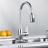 Home Kitchen Portable Sensor Faucet Long Battery Life ABS Automatic Water Saving Grey Infrared Sensing Tap