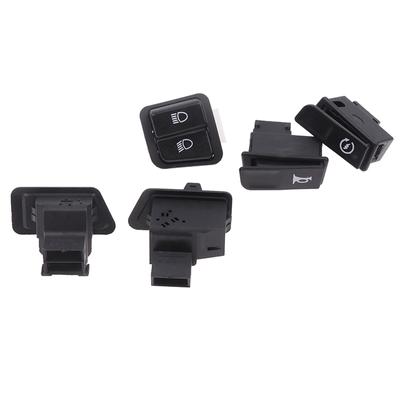 5Pcs/Set Start Switch Horn Light Five Major Switches Turn Signal Button Switch