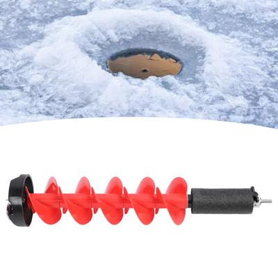 28 Zoll Eisbohrer-Set Nylonbohrer Stahlbohrer 6 Zoll Bohrdurchmesser Eisbohrer mit Positionierer
