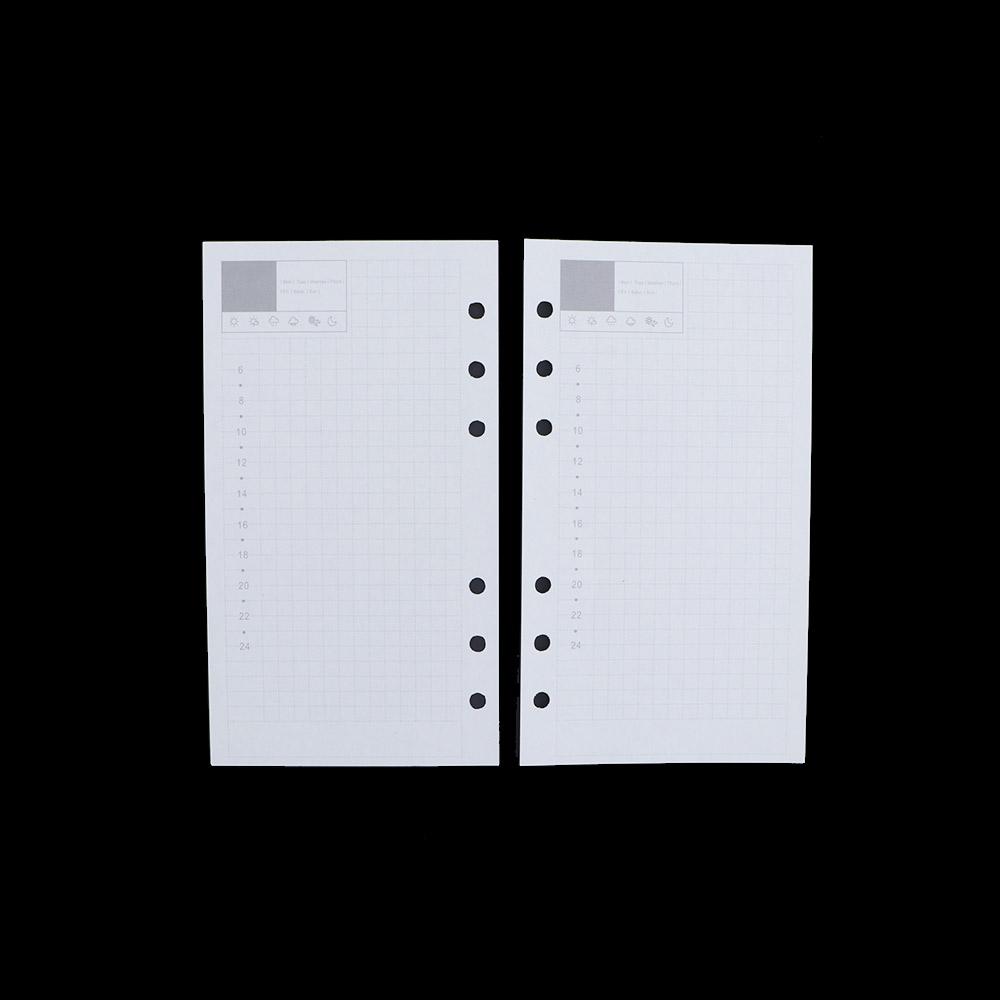 45 Sheets A5 A6 A7 Dot Binder Inside Page Loose Leaf Inner Page Paper Refill Notebook Refill