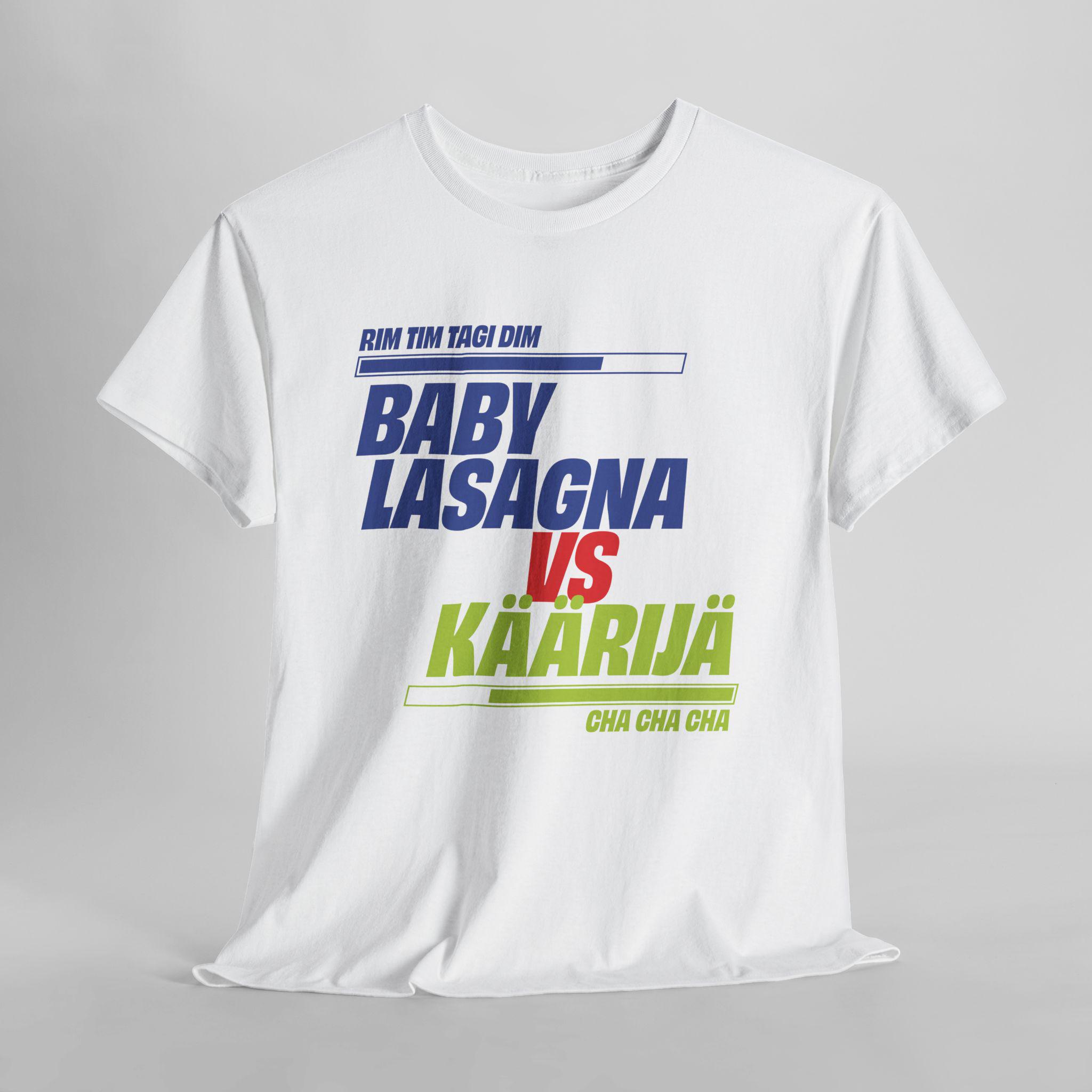 Käärijä Lasagna Interval Act Unisex 2026 New Cotton Summer Tshirt Eurodab Käärijä Croatia Rim Tim Tagi Dim Finland S