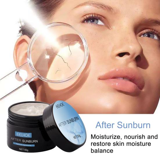 

1 комплект, 50 мл/бутылка, крем для загара, нераздражающий, увлажняющий, успокаивающий, ровная текстура кожи, гель алоэ вера, солнцезащитный крем для ухода за частями тела