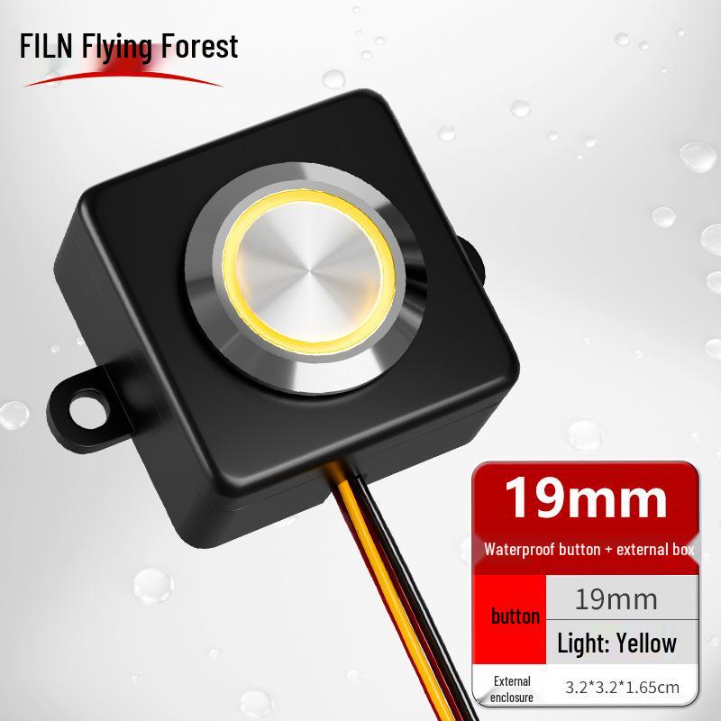 

Feilin IP67 Waterproof Industrial Control Box with Light Switch & Emergency Stop Button