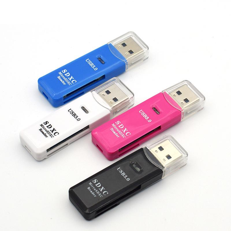 

High-Speed USB 3.0 Plug & Play TF/SD Card Reader