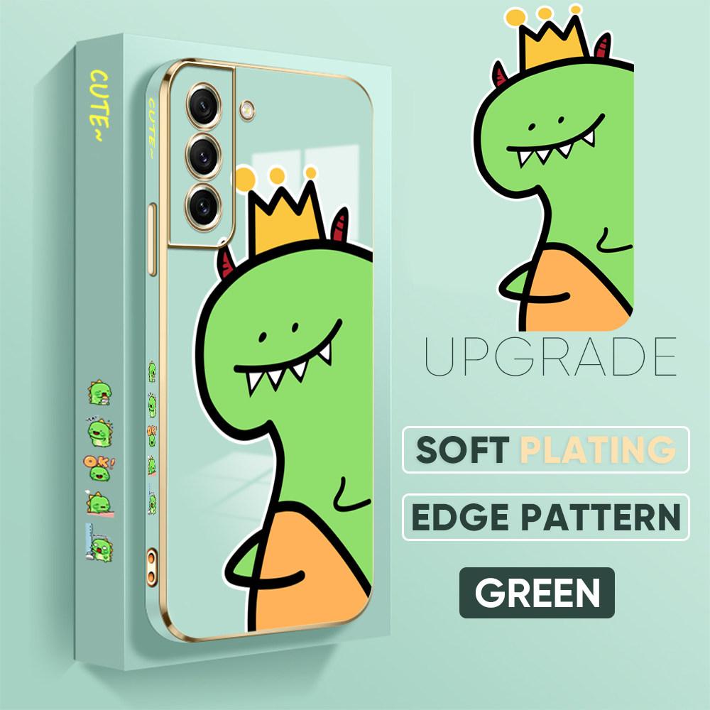 Colorful Printing Patterns Square Edge Pattern Casing Plated Phone Shell Luxury Plating Soft Phone Case for iPhone Motorola Moto OnePlus Samsung