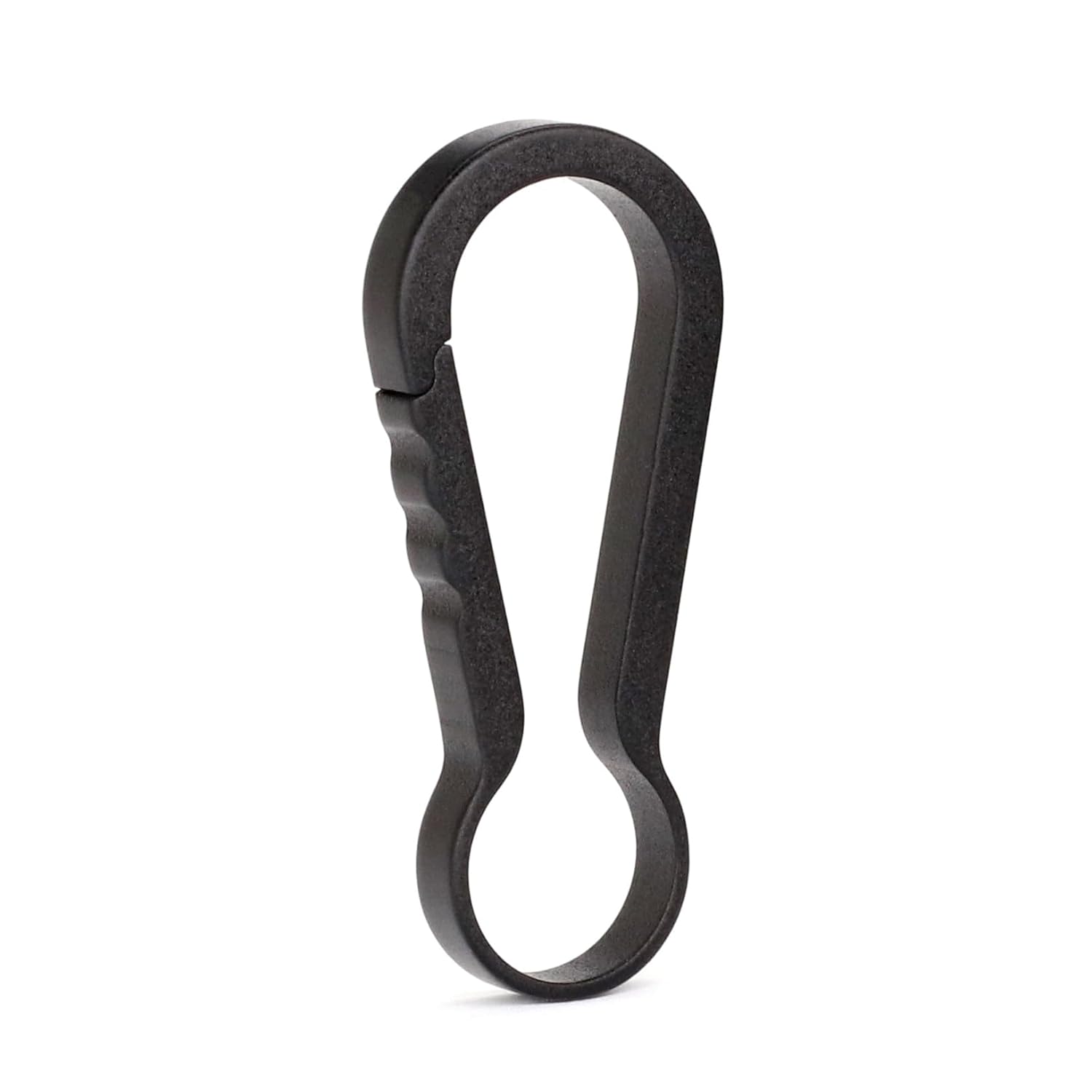 

TUNUKE Carabiner Titanium Compact Lightweight Key Holder Ring Springless Integrated