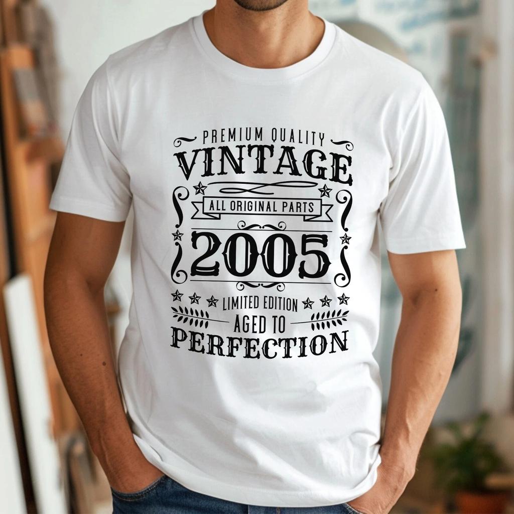 Vintage T-Shirt 2005, 20. Geburtstagsshirt, Geburtstag 2005, Vintage 2005, 20. Tee
