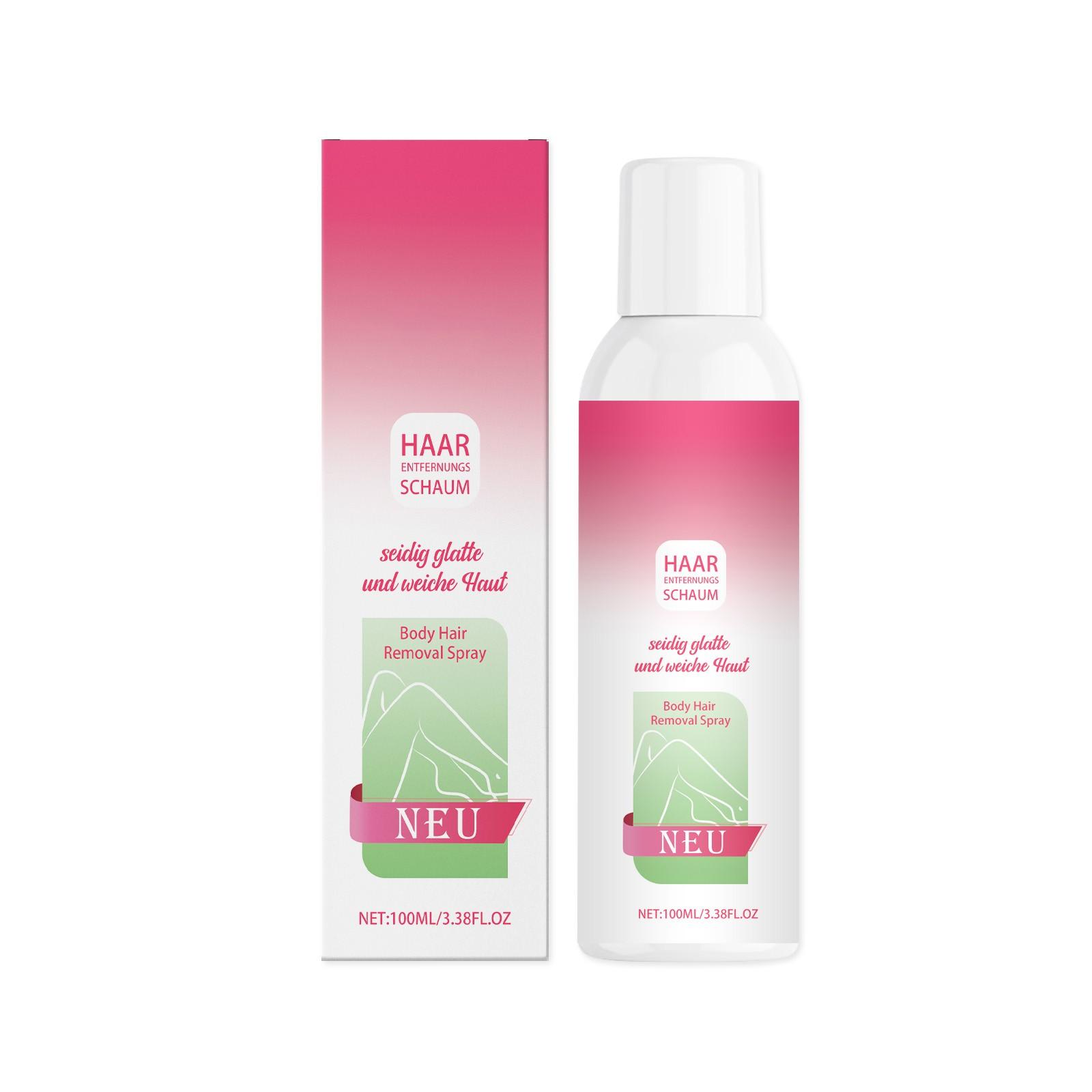 

Мягкий спрей для распознавания волос для пилинга лица One Size белый