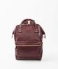 Rakuten Women's PU Leather Gold-Mouth Backpack - Travel & School Bag
