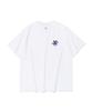 Wogseuaenko Surf Up Wave Short Sleeve Tee (White)