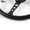 15inch Black PU Steering Wheel 380MM Vintage Sports Car PU Steering Wheel