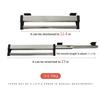 Heavy Duty Pull-Out Closet Valet Rod Adjustable Wardrobe Clothing Rail Top Mount Wardrobe Hanger Rack Bar Ball Bearing Slide