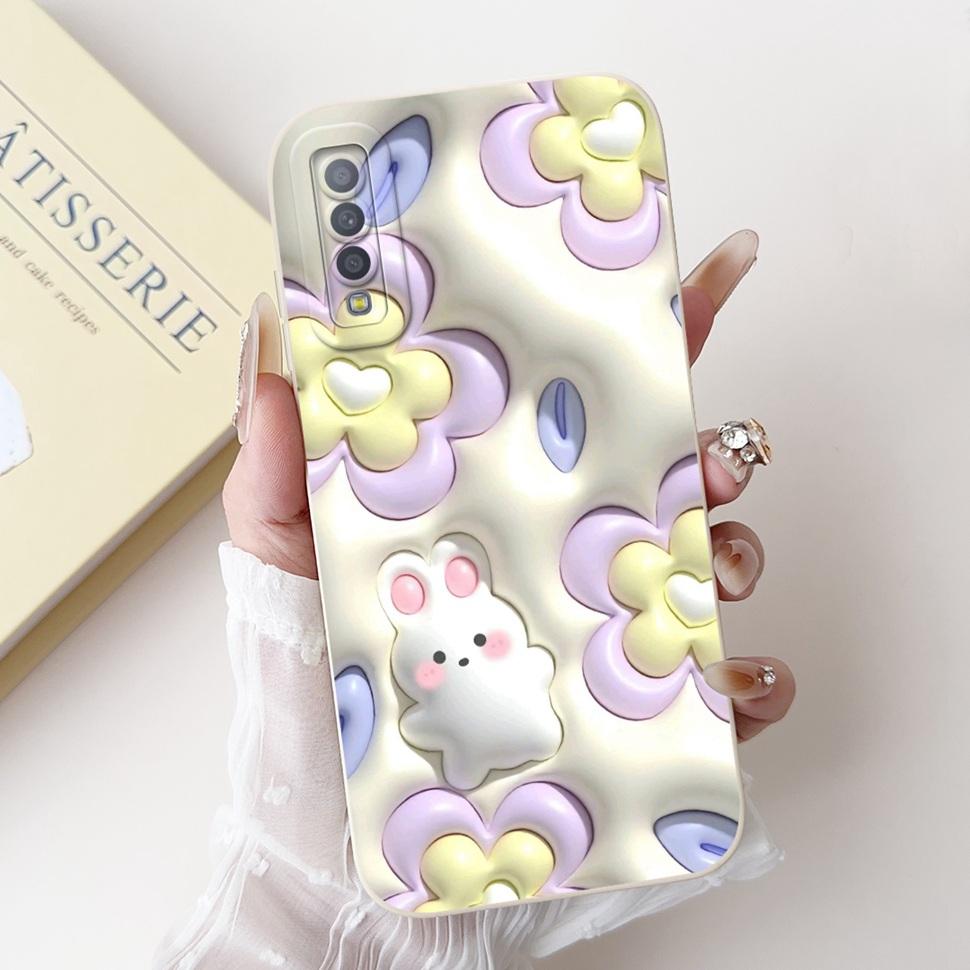 Cute Patterned Case for Samsung A7 2018 Cover SM-A750F Soft Silicone TPU Cases for Samsung Galaxy A 7 A7 2018 Phone Bumper