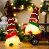 Adorable Battery Operated Light Up Christmas Elf Gnome Decor For Festive Holiday Cheer