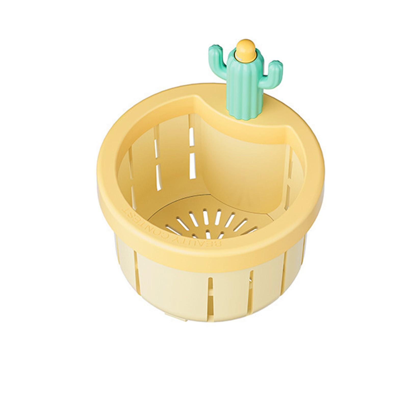 

Кактус Антизасорный Овощной Таз, Остатки и Овощная Вода Фильтр Кухонной Раковины Сетевой Фильтр Мусорная Корзина One Size жёлтый