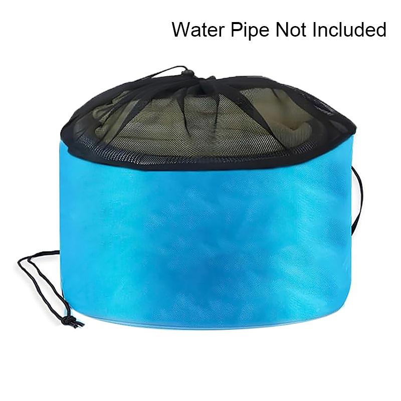 

Сумка для хранения топлива для автодомов, автофургонов, шлангов, дышащая сумка на шнурке для помещений, походов, путешествий, органайзер для груза синий