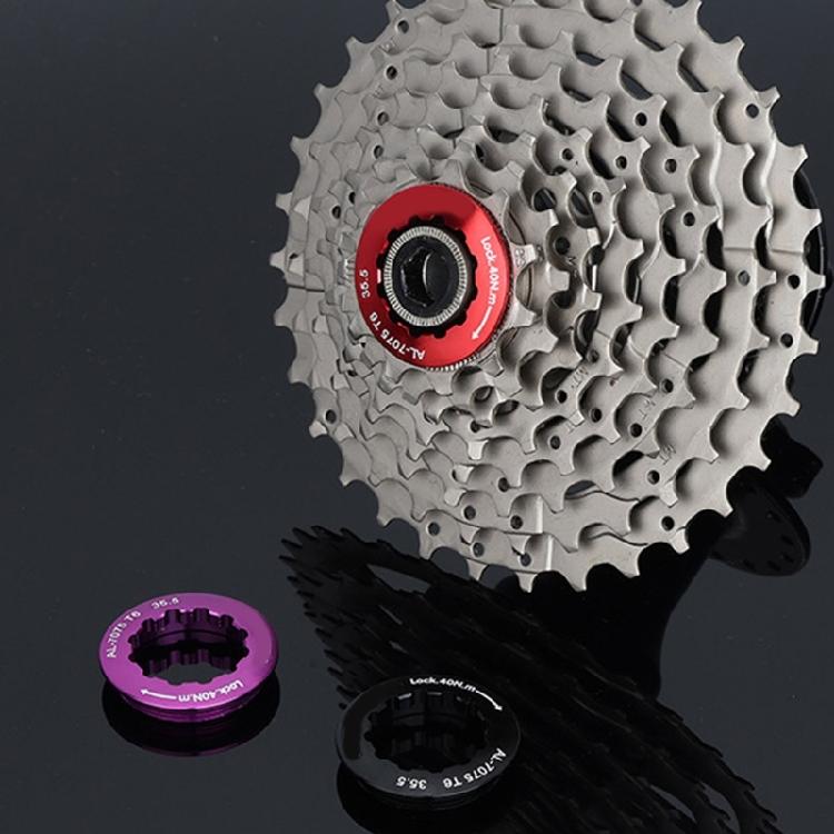 11T Cassette Flywheel Lock Cover Aluminum Alloys Freewheel Caps Rings Bike Flywheel Locking Washer Road Bike Part