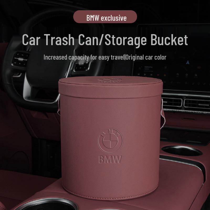 BMW 3, 5 Series & X1-X5 Car Trash Can & Organizer