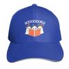 Booooks Halloween Ghost Reading Books Cap Fashion Casual Baseball Caps Adjustable Hat Hip Hop Summer Unisex Baseball Hats