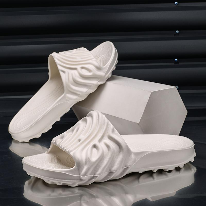 

Модная летняя домашняя обувь с мультяшным медведем, нескользящие мягкие шлепанцы, гибкие удобные сандалии, женские тапочки, женские шлепанцы 36 белый