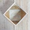 Posh Living Polygon Topf B19 x T19 x 41335 Deckel, Groß, Holz, H17cm,