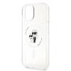 Karl Lagerfeld Klhmp15Mhgkcnot Iphone 15 Plus / 14 Plus 6.7 Transparent Hardcase Karl&Choupette Glitter Magsafe