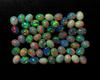 Natural Multi Fire Ethiopian Opal Oval Cabochon Loose Gemstone Lot 10 Pcs 8*10 MM Opal Cabochon For Jewelry Making