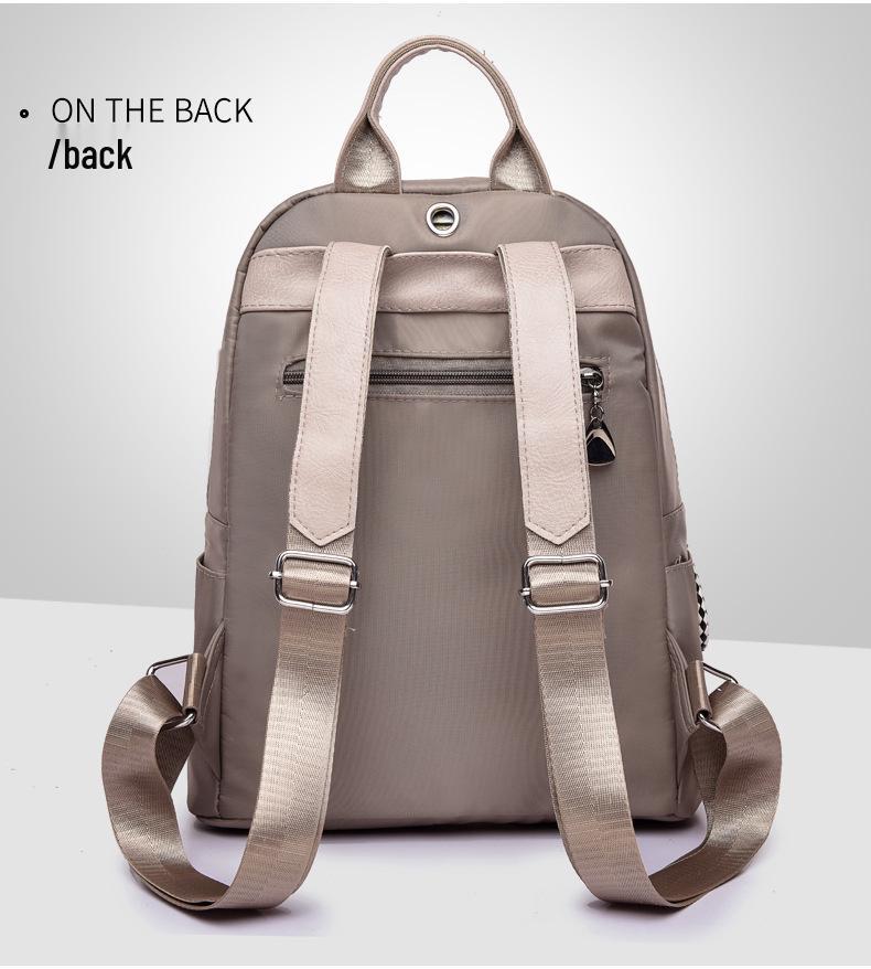 2025 Korean Style Women’s Oxford Waterproof Large Capacity Backpack