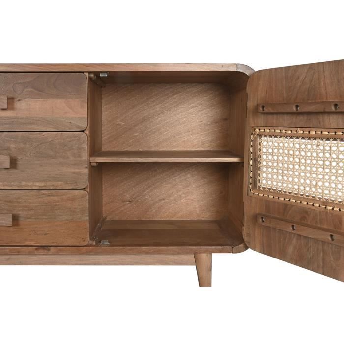 Buffet - Jamun - 160 x 38 x 75 cm - Bois Naturel