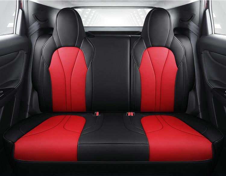 XPENG G3I Leather Seat Covers: All-Season, Full Coverage for Five-Seat Electric Vehicle.
