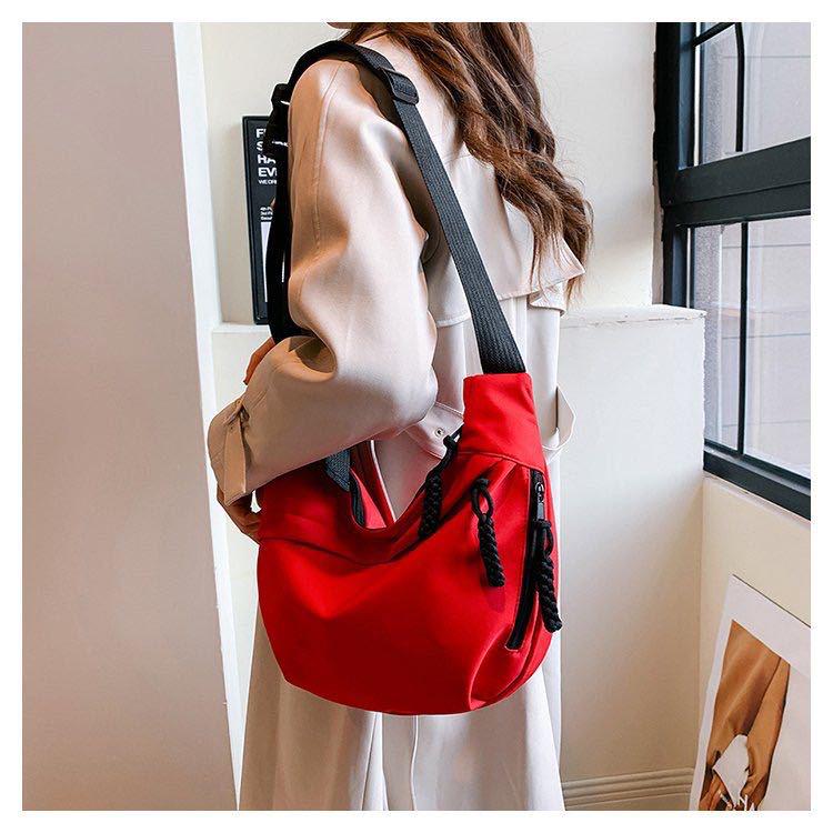 2024 Women's Casual Oxford Crossbody & Shoulder Bag - Dumpling Style for Students & Commutes
