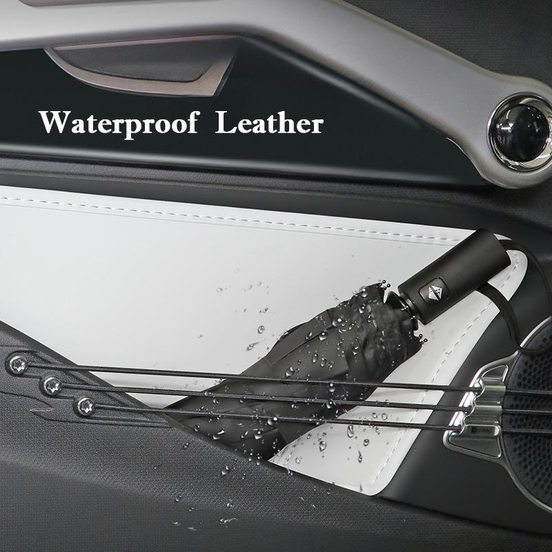 For BYD Yuan Plus 2026-2026 Car Door Slot Storage Box Leather Door Protective Cover Water Proof Barrel Interior Accessories