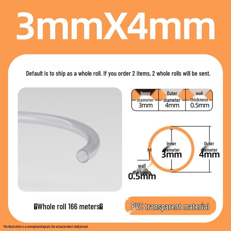 Yun Duo PVC Transparent Soft Hose