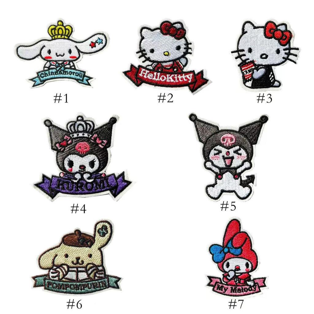 Melody Yugui Dog Creative Computer Embroidery Cloth Sticker Diy Patch Handbook Clothing Accessories